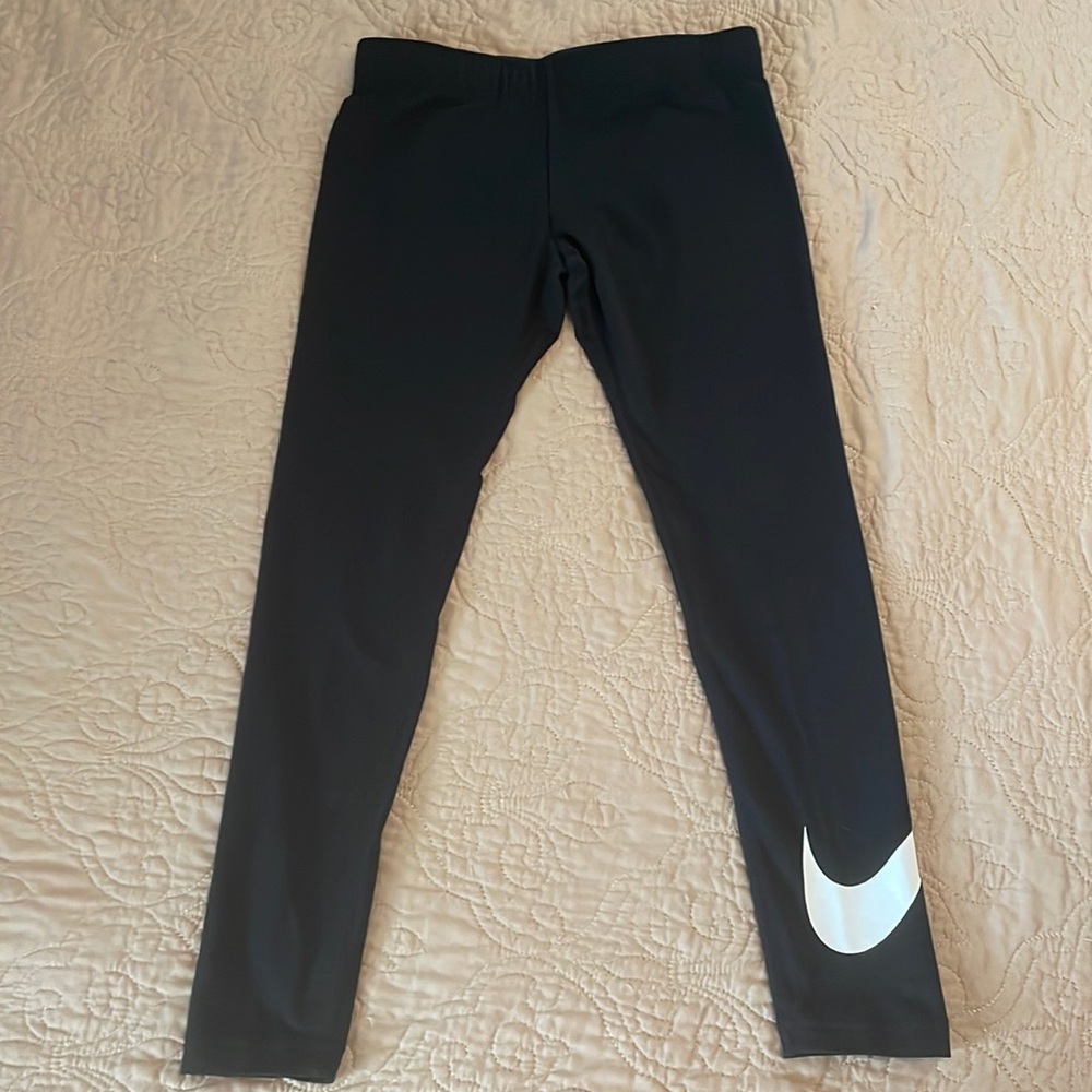 Girls Nike Black Leggings